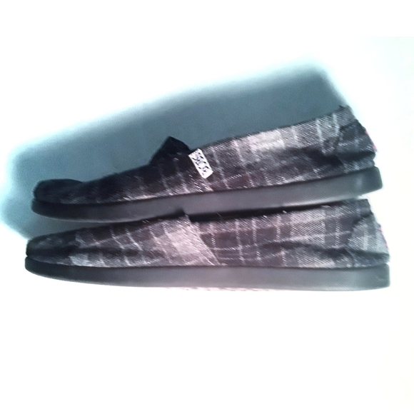BOBS For Sketchers Grey Plaid Shoes - Picture 8 of 9